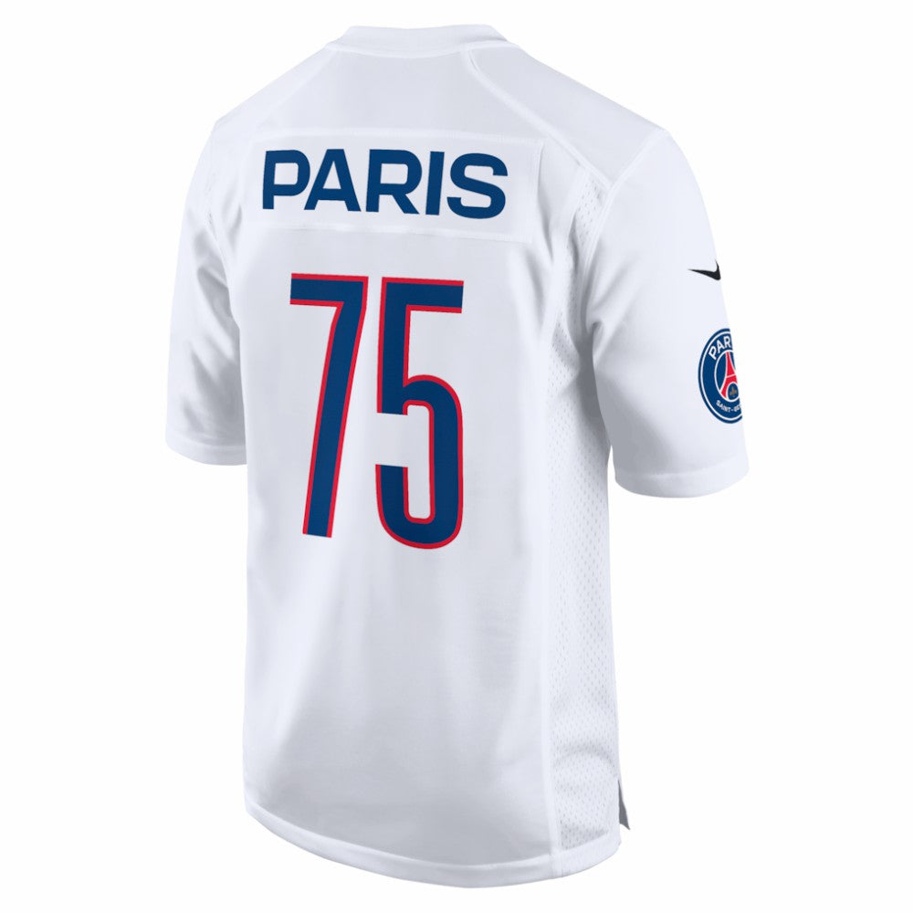 Nike - Paris Saint-Germain 2025 Soccer x NFL Game Jersey - White