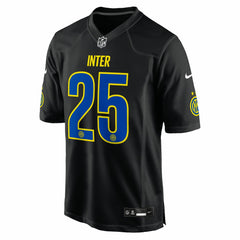 Nike - Inter Milan 2025 Soccer x NFL Game Jersey - Black