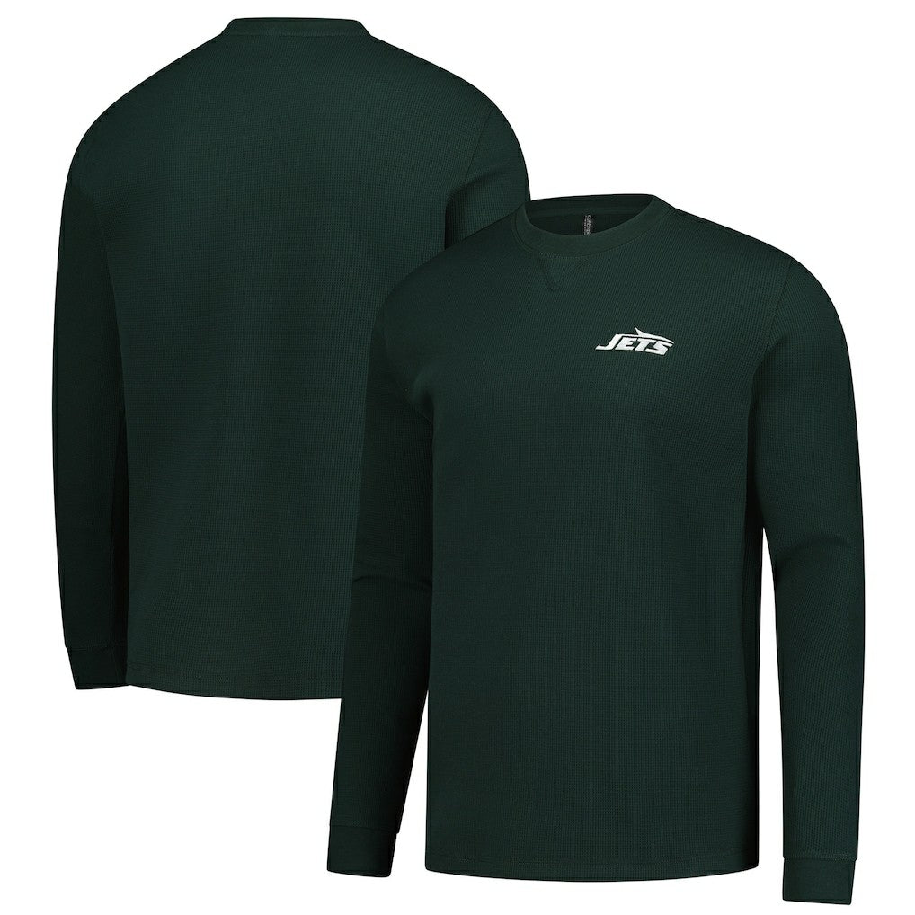 New York Jets Dunbrooke Cavalier Waffle Long Sleeve T-Shirt - Green - NFL