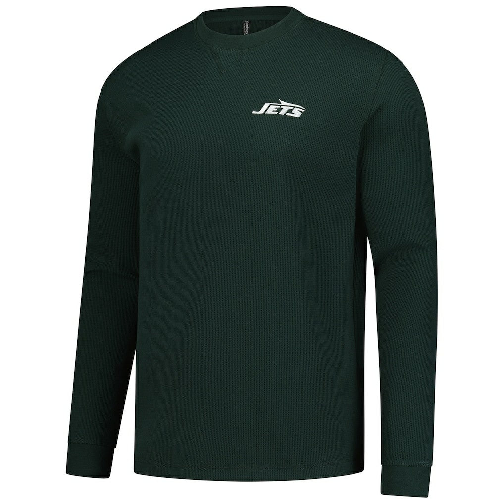 New York Jets Dunbrooke Cavalier Waffle Long Sleeve T-Shirt - Green - NFL