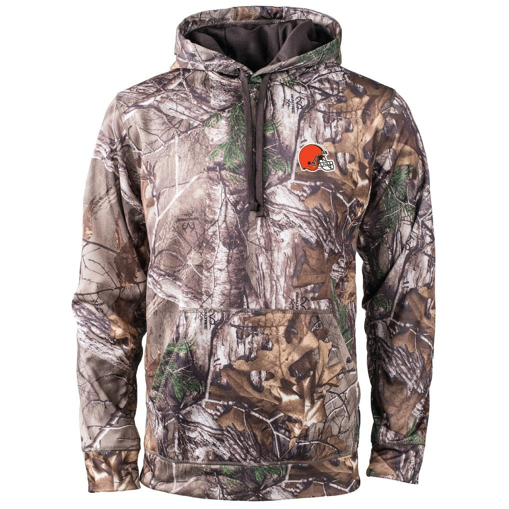 Cleveland Browns Dunbrooke Champion Tech Fleece Hoodie - Camo - NFL