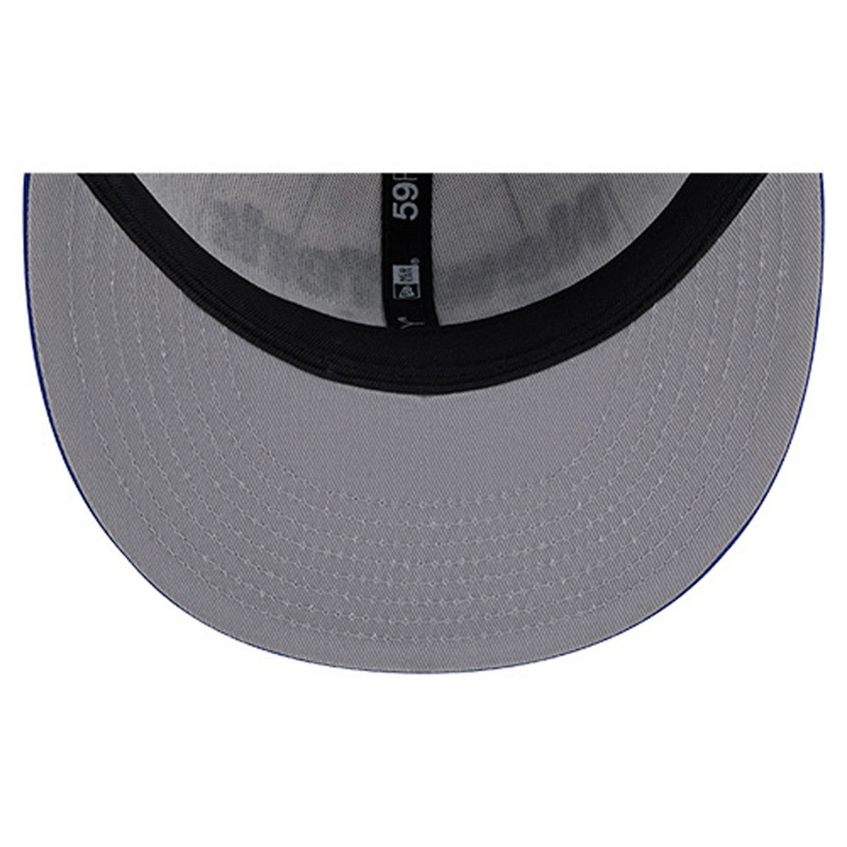 New Era New York Knicks Wordmark Pinstripe 59FIFTY Fitted Hat White