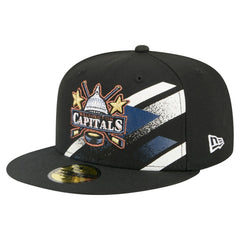 Washington Capitals New Era Faded Lines 59FIFTY Fitted Hat - Black | New Era online