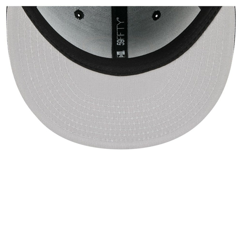 Boston Bruins New Era Faded Lines 59FIFTY Fitted Hat - Black | New Era on sale