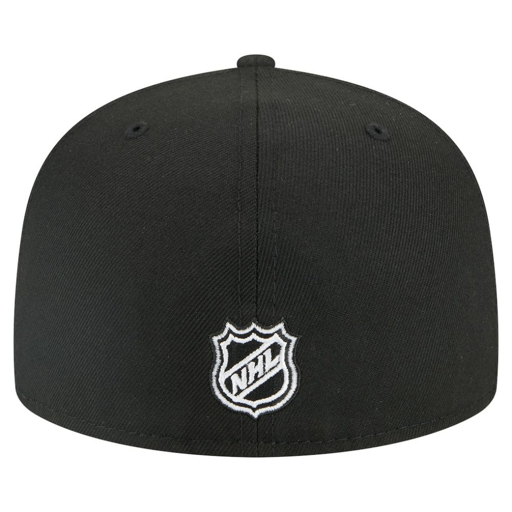 New Jersey Devils New Era Faded Lines 59FIFTY Fitted Hat - Black | New Era sale
