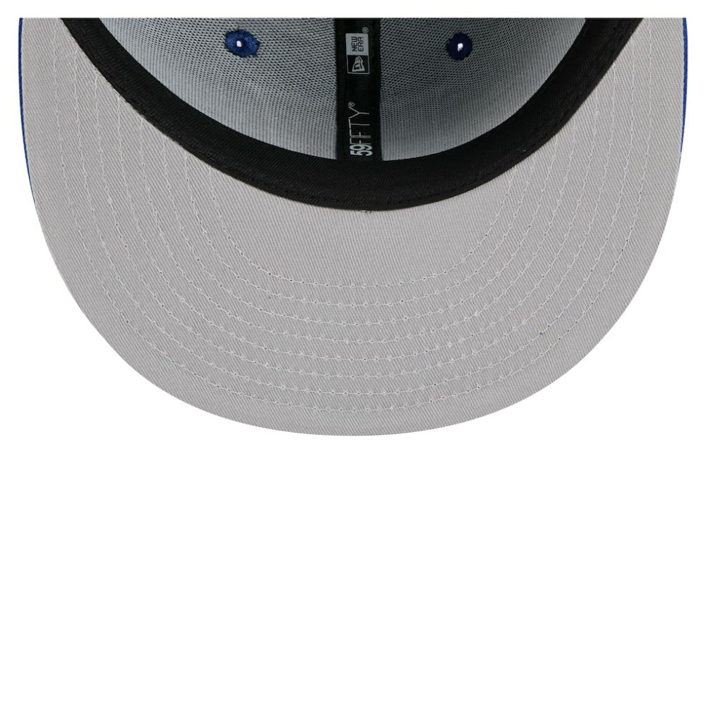 New York Rangers New Era Faded Lines 59FIFTY Fitted Hat - Blue | New Era Lifestyle