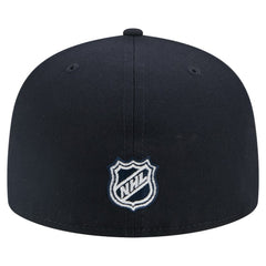 Seattle Kraken New Era Faded Lines 59FIFTY Fitted Hat - Deep Sea Blue | New Era online