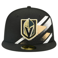 Vegas Golden Knights New Era Faded Lines 59FIFTY Fitted Hat - Black | New Era online