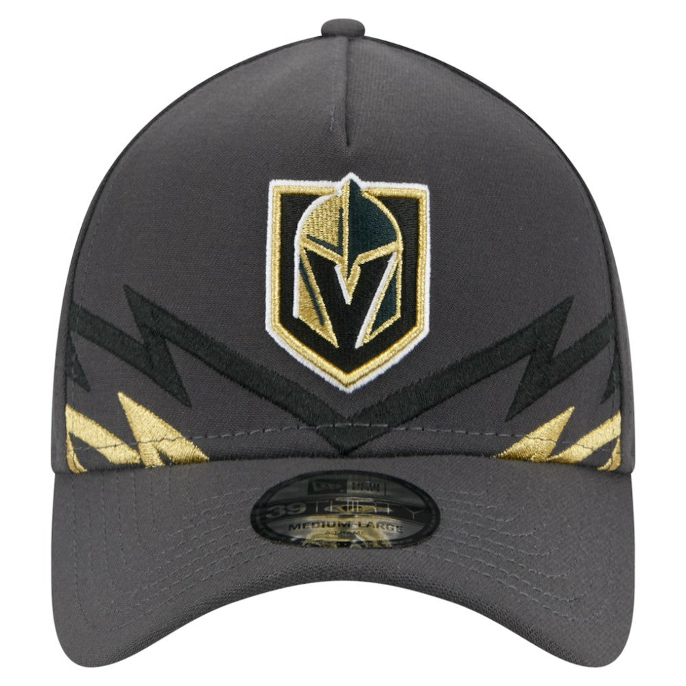 Vegas Golden Knights New Era Zig Zag 39THIRTY A-Frame Perforated Flex Hat - Gray | New Era discount