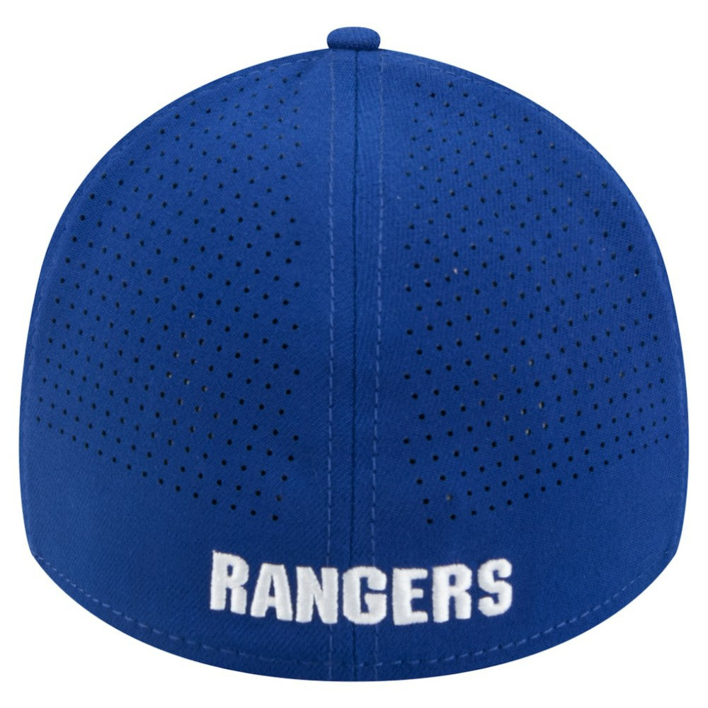 New York Rangers New Era 39THIRTY A-Frame Perforated Flex Hat - Blue | New Era on sale