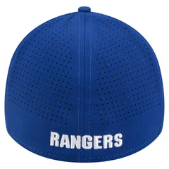 New York Rangers New Era 39THIRTY A-Frame Perforated Flex Hat - Blue | New Era on sale