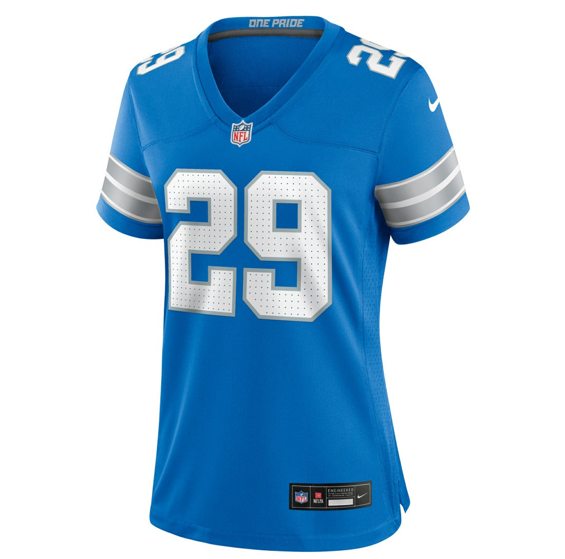 Avonte Maddox Detroit Lions Women's Team Game Jersey - Blue - Nike
