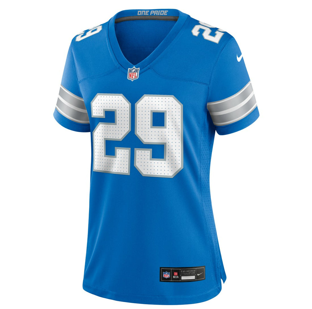 Avonte Maddox Detroit Lions Women's Team Game Jersey - Blue - Nike