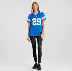 Avonte Maddox Detroit Lions Women's Team Game Jersey - Blue - Nike