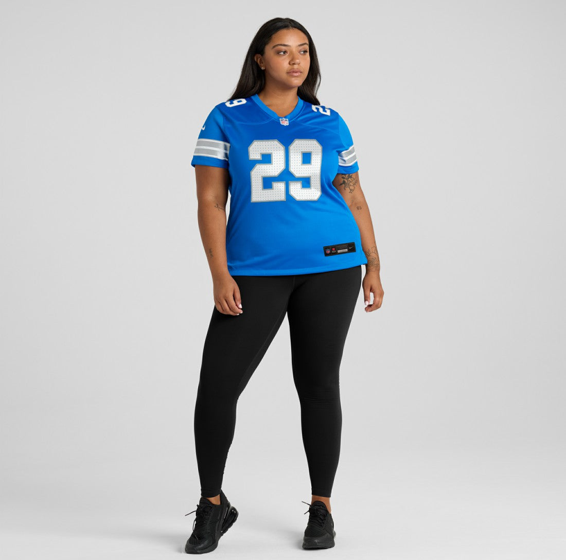 Avonte Maddox Detroit Lions Women's Team Game Jersey - Blue - Nike
