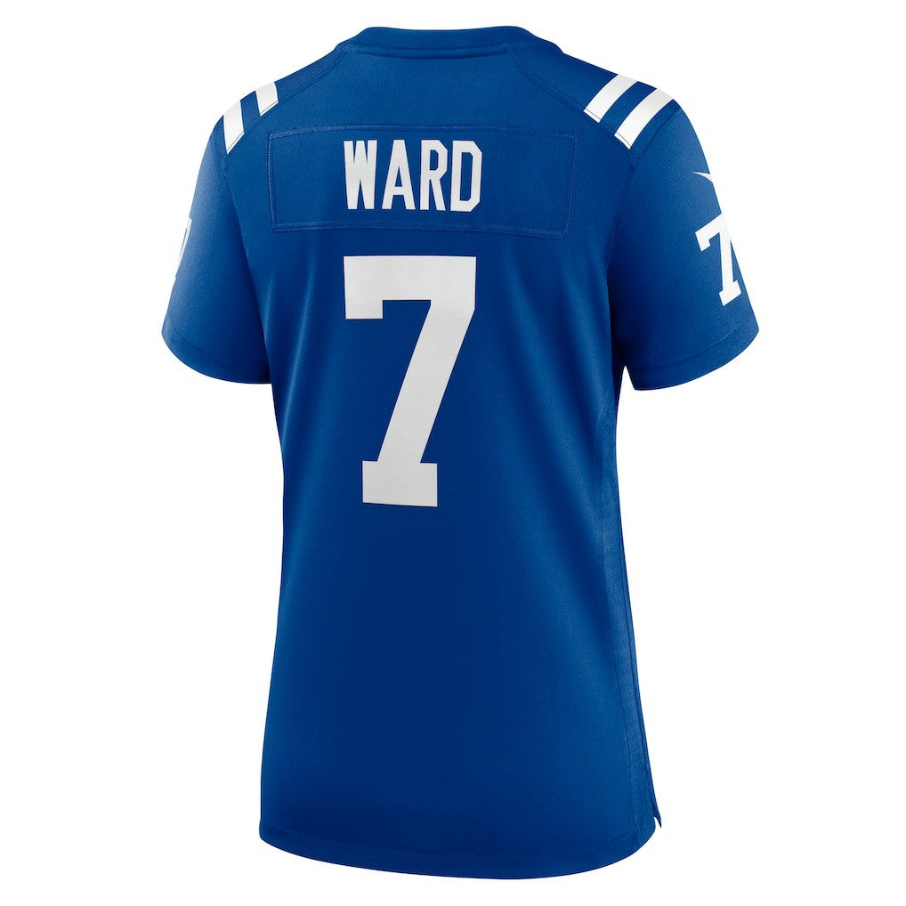 Charvarius Ward Indianapolis Colts Women's Team Game Jersey - Royal - Nike