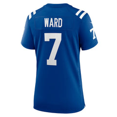 Charvarius Ward Indianapolis Colts Women's Team Game Jersey - Royal - Nike