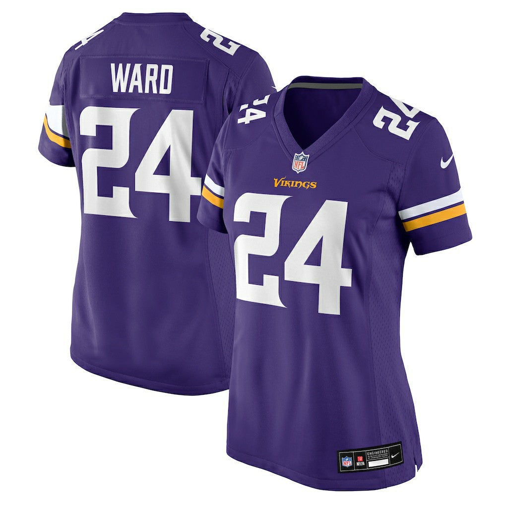 Jay Ward Minnesota Vikings Women's Team Game Jersey - Purple - Nike