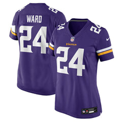 Jay Ward Minnesota Vikings Women's Team Game Jersey - Purple - Nike
