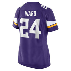 Jay Ward Minnesota Vikings Women's Team Game Jersey - Purple - Nike