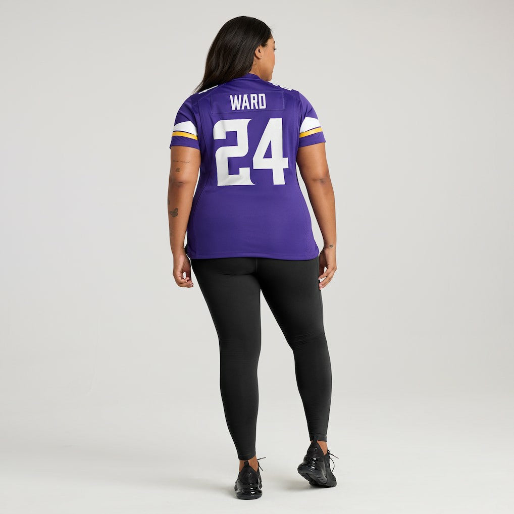 Jay Ward Minnesota Vikings Women's Team Game Jersey - Purple - Nike