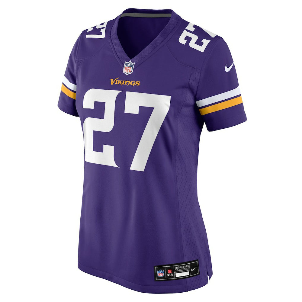 Jordan Mason Minnesota Vikings Women's Team Game Jersey - Purple - Nike