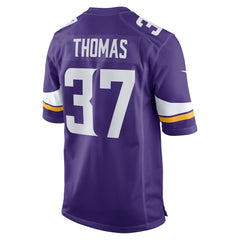 Tavierre Thomas Minnesota Vikings Team Game Jersey - Purple - Nike