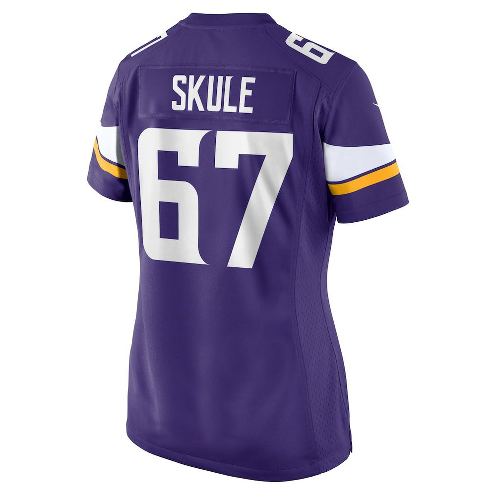 Justin Skule Minnesota Vikings Women's Team Game Jersey - Purple - Nike