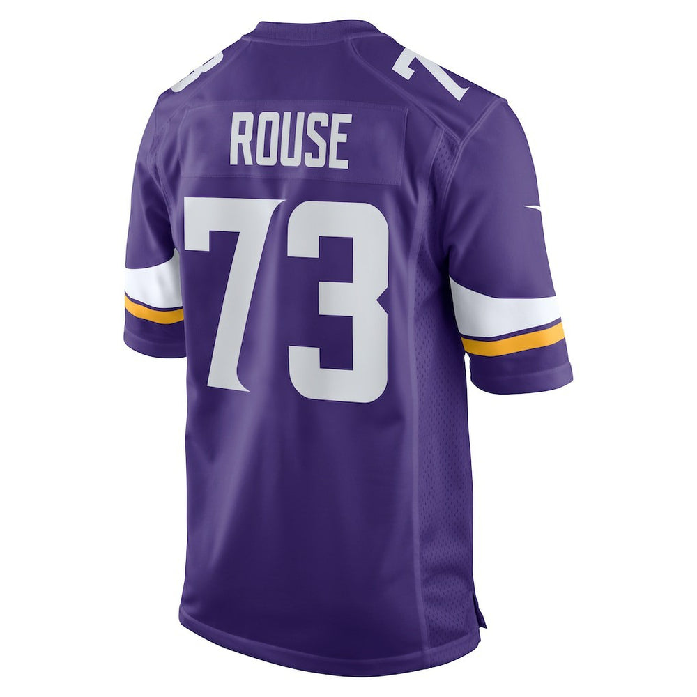 Walter Rouse Minnesota Vikings Team Game Jersey - Purple - Nike