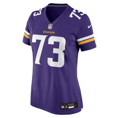 Walter Rouse Minnesota Vikings Women's Team Game Jersey - Purple - Nike