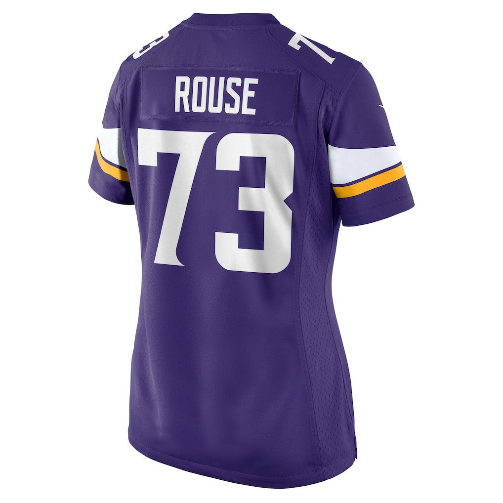 Walter Rouse Minnesota Vikings Women's Team Game Jersey - Purple - Nike