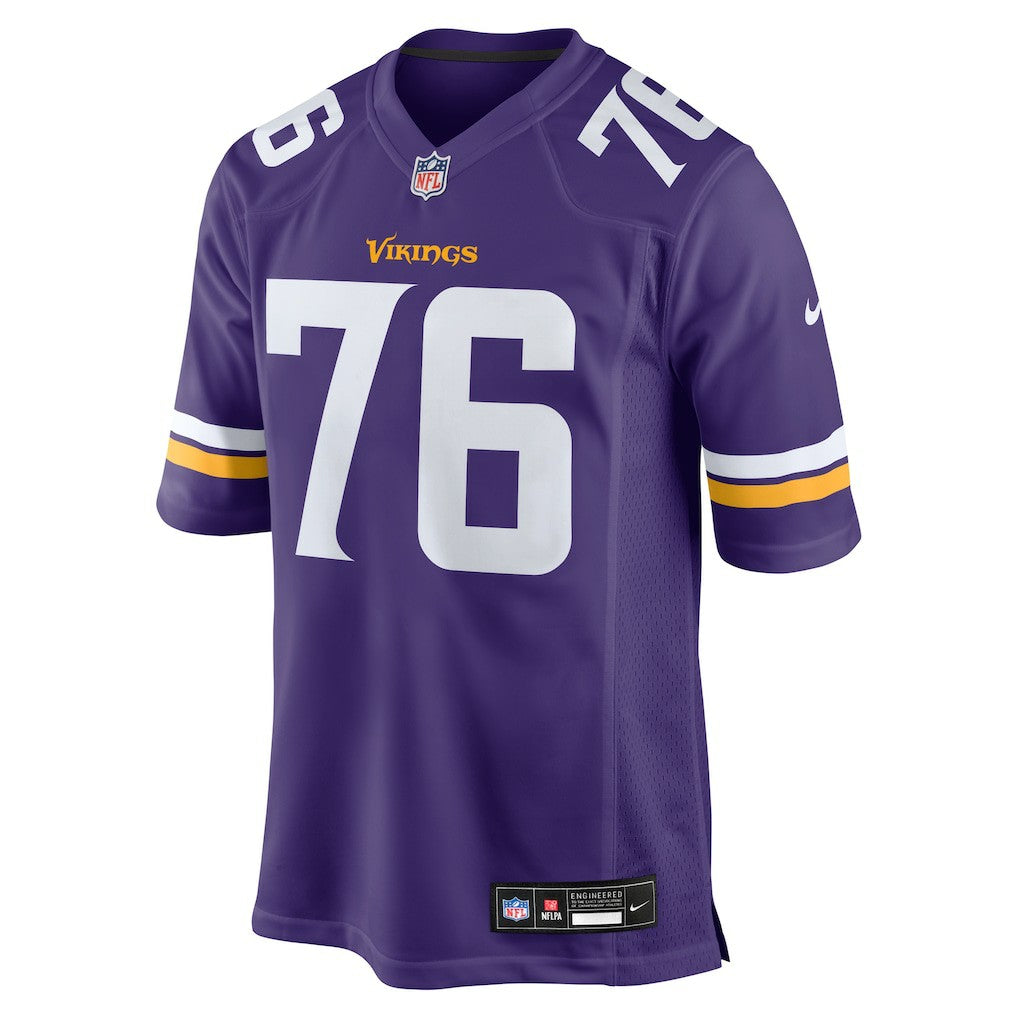 Will Fries Minnesota Vikings Team Game Jersey - Purple - Nike