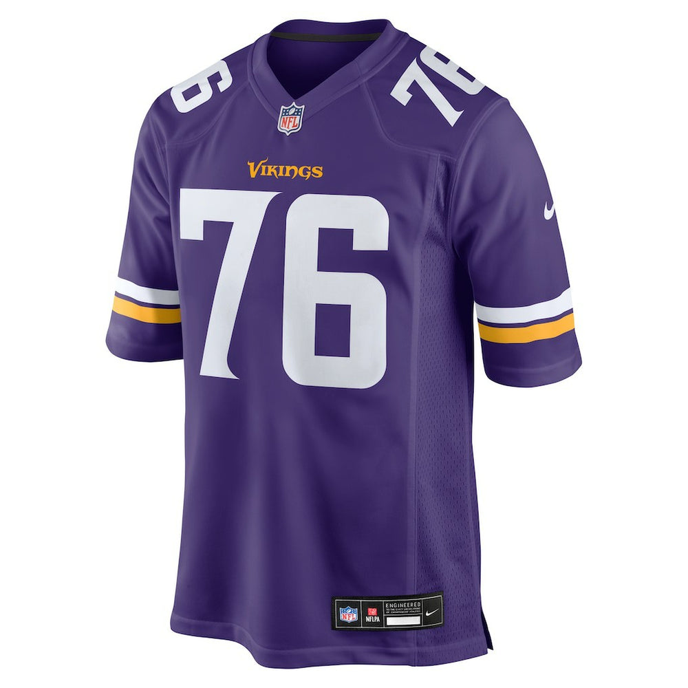 Will Fries Minnesota Vikings Team Game Jersey - Purple - Nike