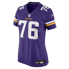 Will Fries Minnesota Vikings Women's Team Game Jersey - Purple - Nike