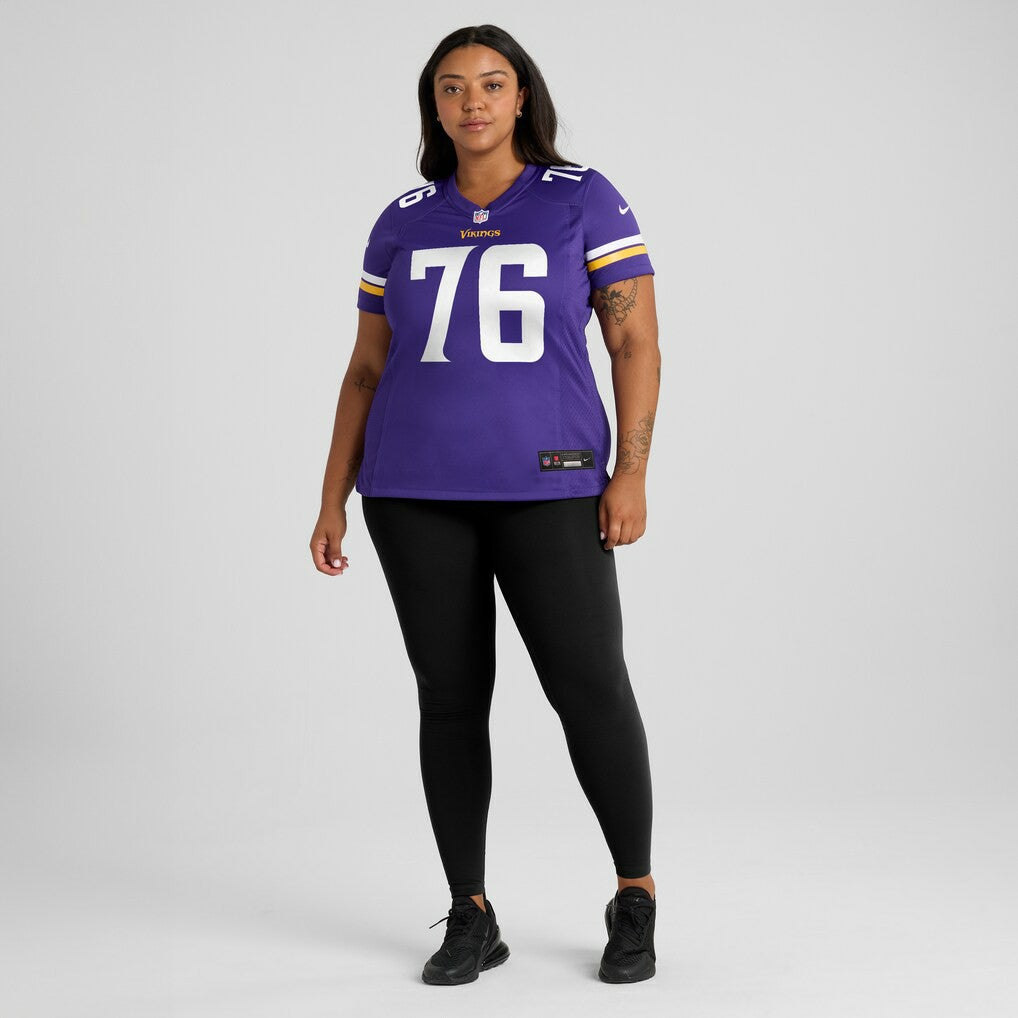 Will Fries Minnesota Vikings Women's Team Game Jersey - Purple - Nike