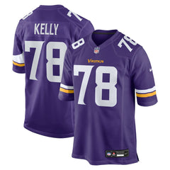 Ryan Kelly Minnesota Vikings Team Game Jersey - Purple - Nike