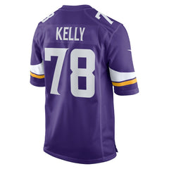 Ryan Kelly Minnesota Vikings Team Game Jersey - Purple - Nike