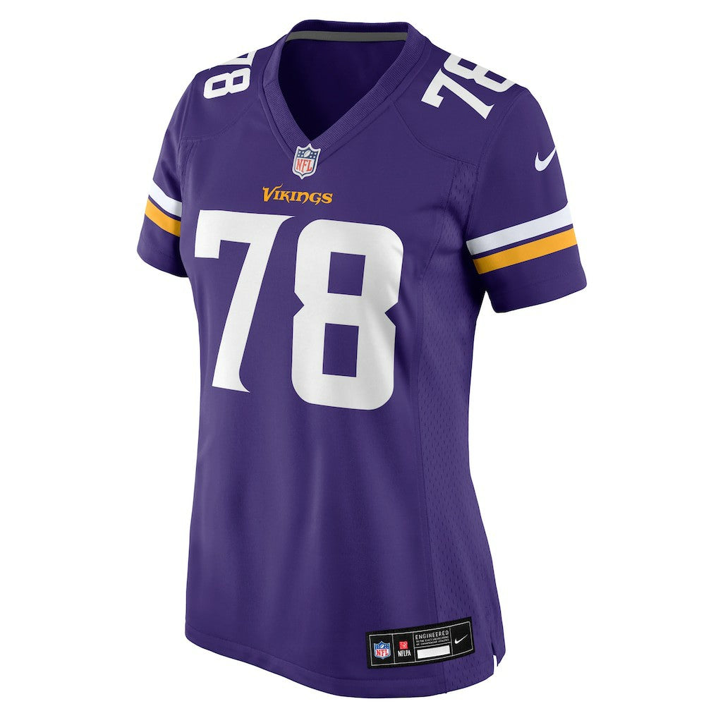 Ryan Kelly Minnesota Vikings Women's Team Game Jersey - Purple - Nike