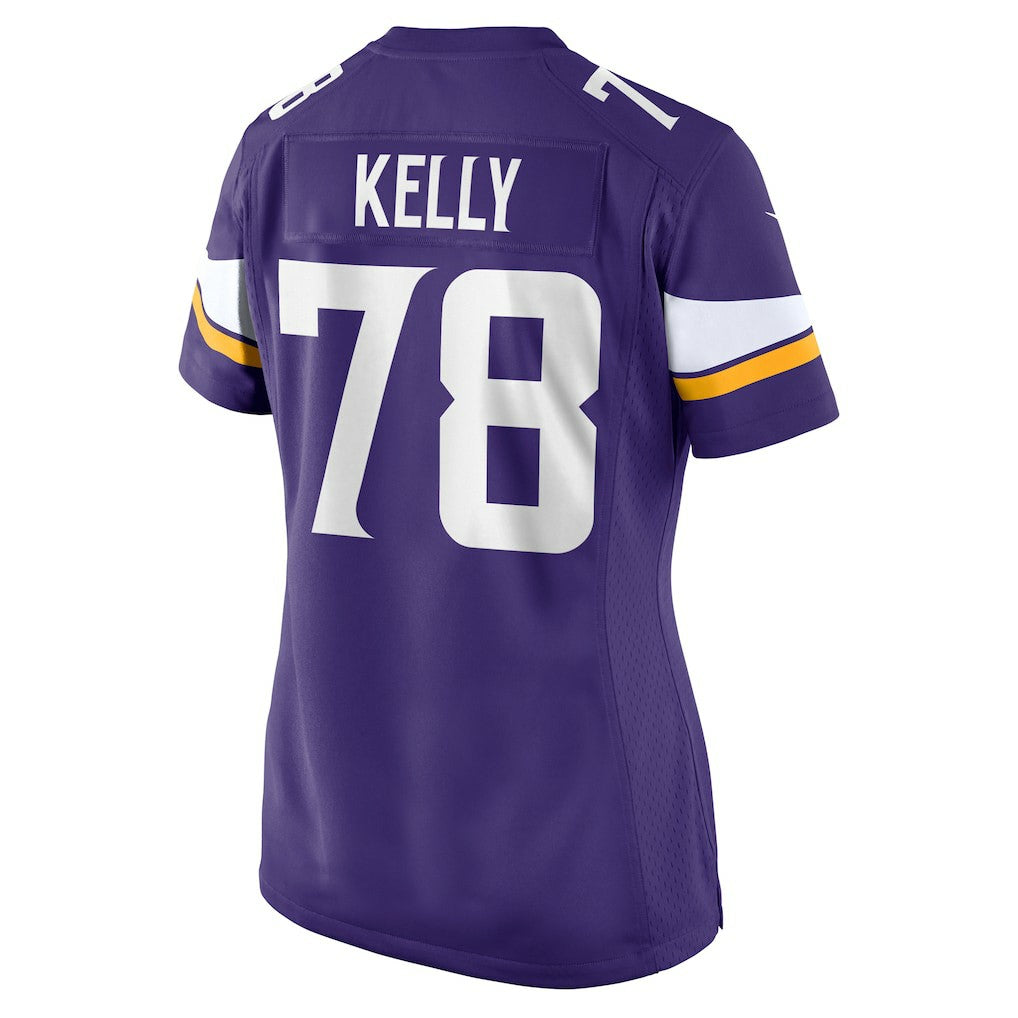 Ryan Kelly Minnesota Vikings Women's Team Game Jersey - Purple - Nike