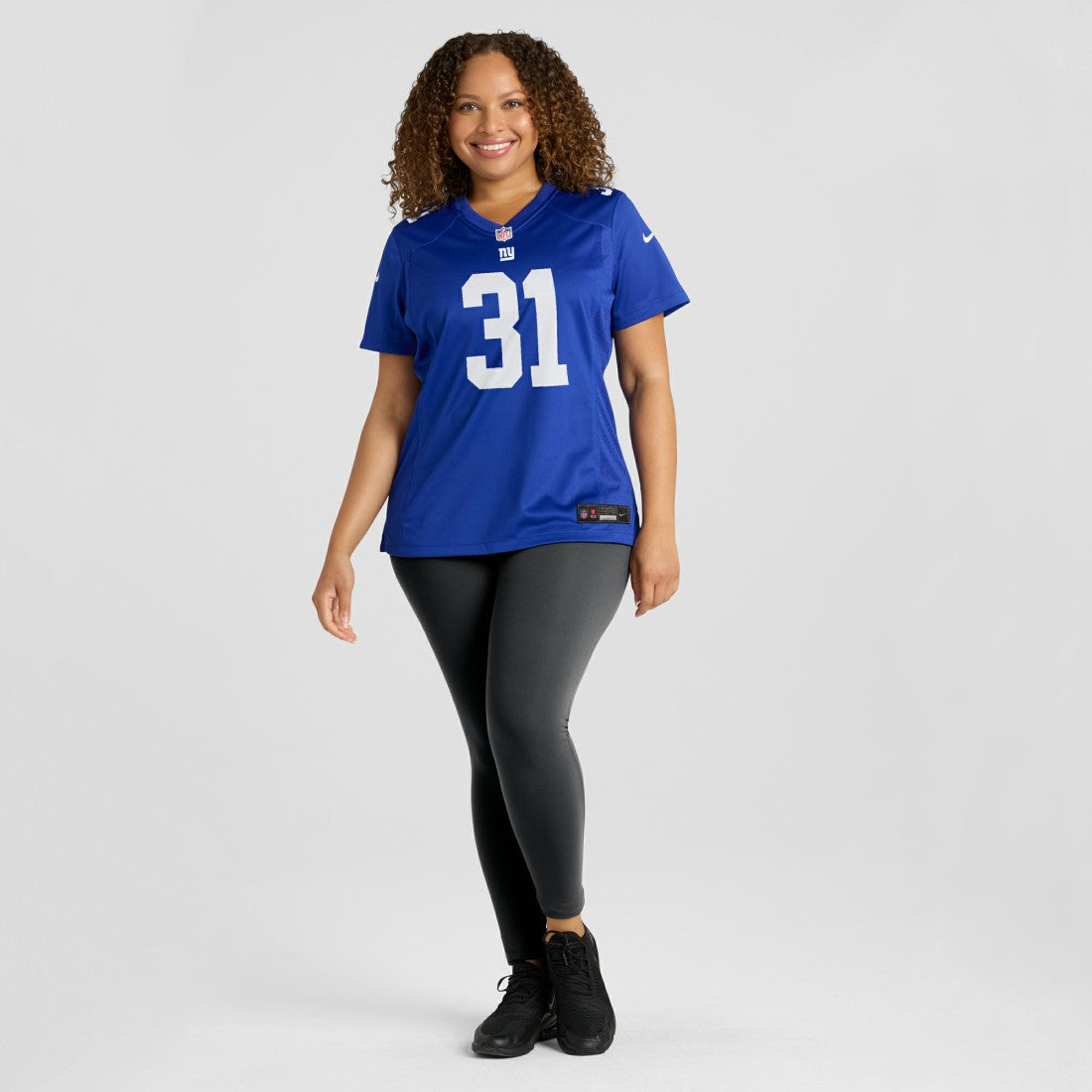 Nic Jones New York Giants Women's Team Game Jersey - Royal - Nike