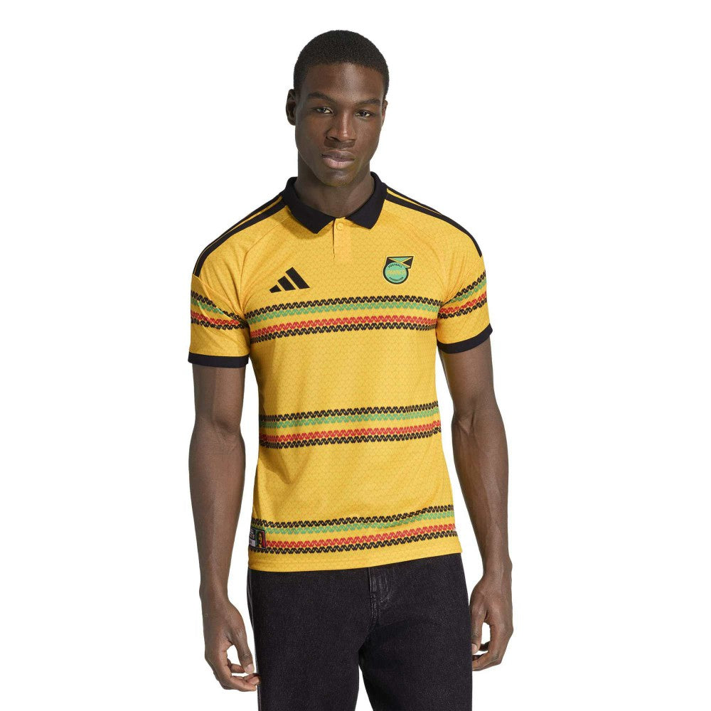 Adidas - Jamaica National Team 2026 Home Replica Jersey - Yellow