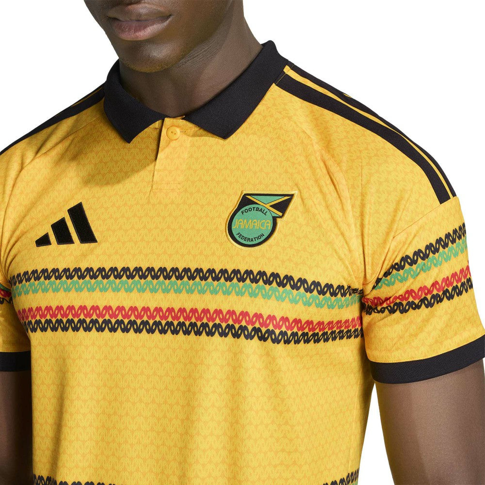 Adidas - Jamaica National Team 2026 Home Replica Jersey - Yellow
