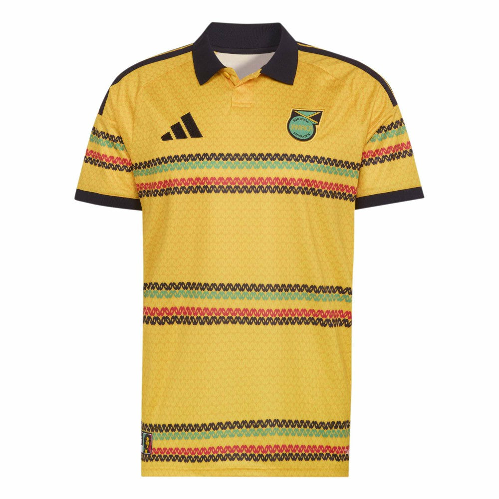 Adidas - Jamaica National Team 2026 Home Replica Jersey - Yellow