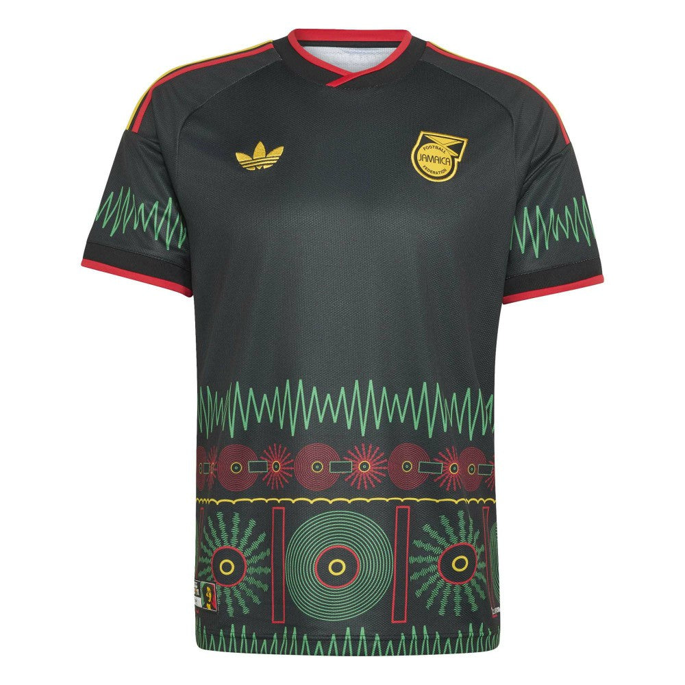 Adidas - Jamaica National Team 2026 Away Replica Jersey - Black