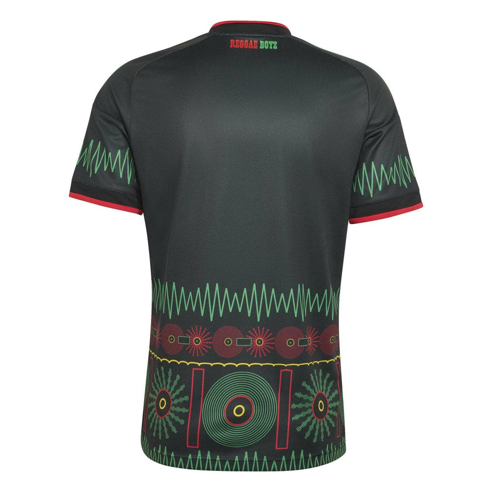 Adidas - Jamaica National Team 2026 Away Replica Jersey - Black
