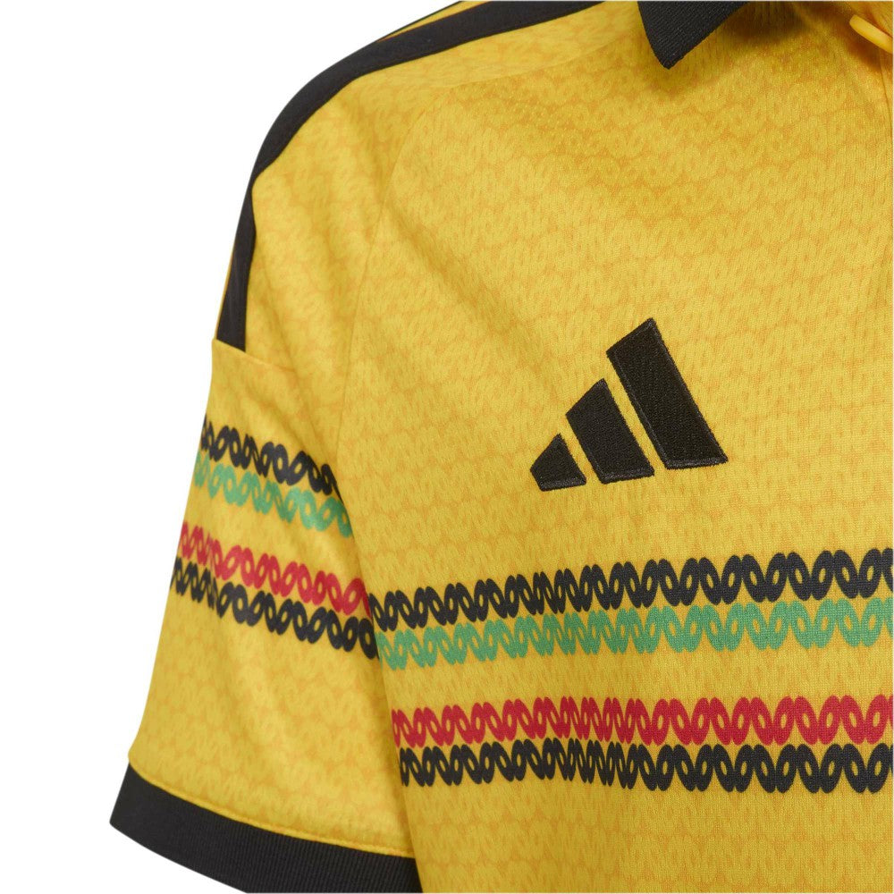 Adidas - Jamaica National Team Youth 2026 Replica Jersey - Yellow