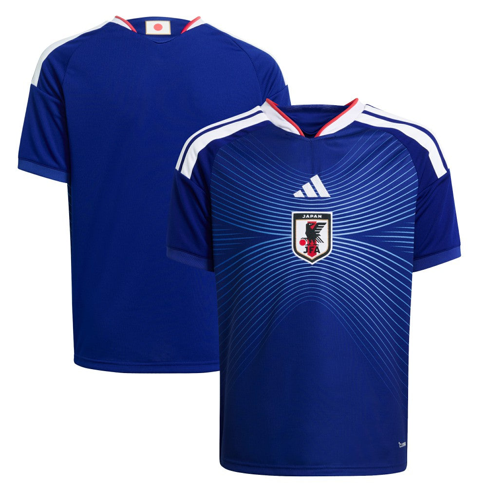 Adidas - Japan National Team Youth FIFA x World Cup 2026 Home Replica Jersey - Blue