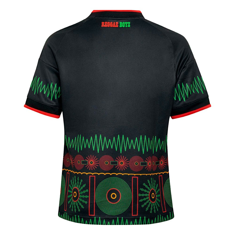 Adidas - Jamaica National Team Youth 2026 Replica Jersey - Black