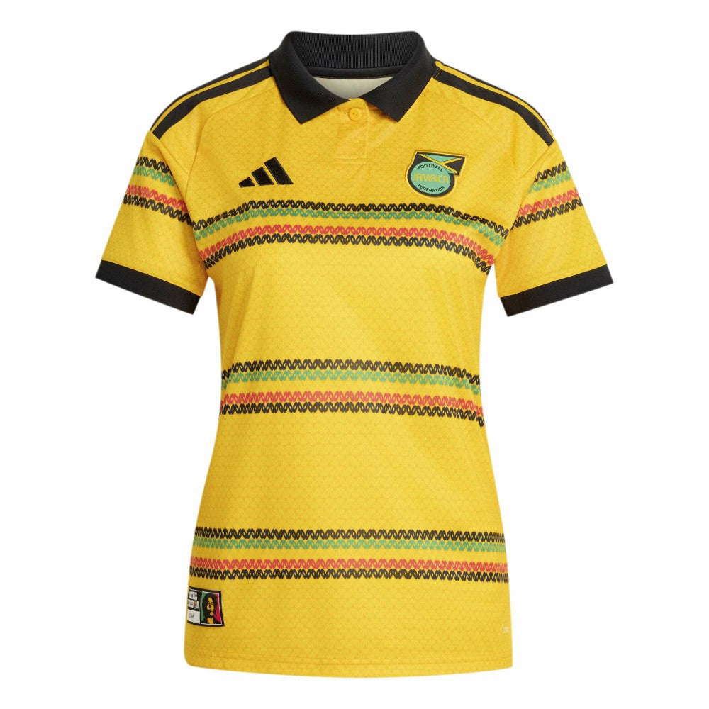 Adidas - Jamaica National Team Women's 2026 Home Replica Jersey - Yellow