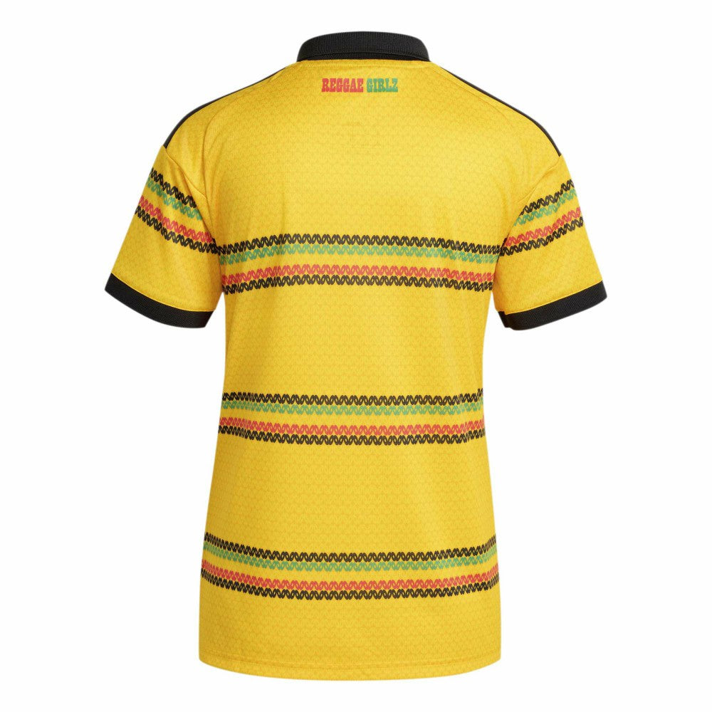 Adidas - Jamaica National Team Women's 2026 Home Replica Jersey - Yellow